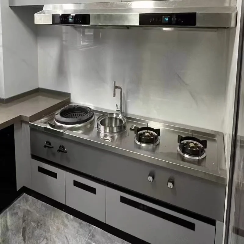 Custom Commercial Built-in Combination Stove Cabinet Stove Top Integrated Stainless Steel Silent Banquet High Heat Stove
Custom Commercial Built-in Combination Stove Cabinet Stove Top Integrated Stainless Steel Silent Banquet High Heat Stove