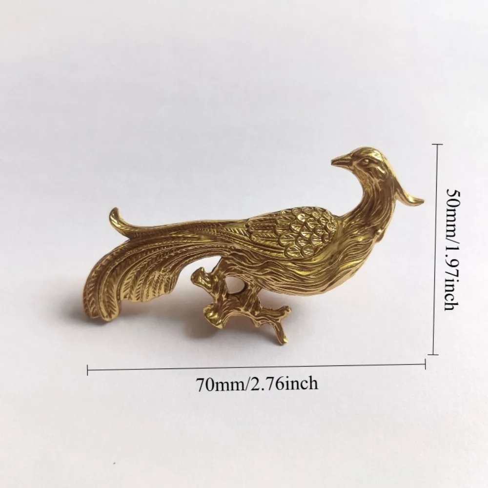 New Solid Brass Brass Drawer Handle Pure Copper Phoenix Design Cabinet Door Knob Luxury Classical Cabinet Handle Wardrobe
New Solid Brass Brass Drawer Handle Pure Copper Phoenix Design Cabinet Door Knob Luxury Classical Cabinet Handle Wardrobe