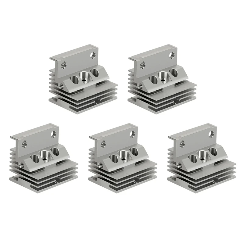 For Creality K1/K1 MAX Hot End Radiator Kit Metal Radiator For 3D Printer Accessories Radiator 5Pcs
For Creality K1/K1 MAX Hot End Radiator Kit Metal Radiator For 3D Printer Accessories Radiator 5Pcs