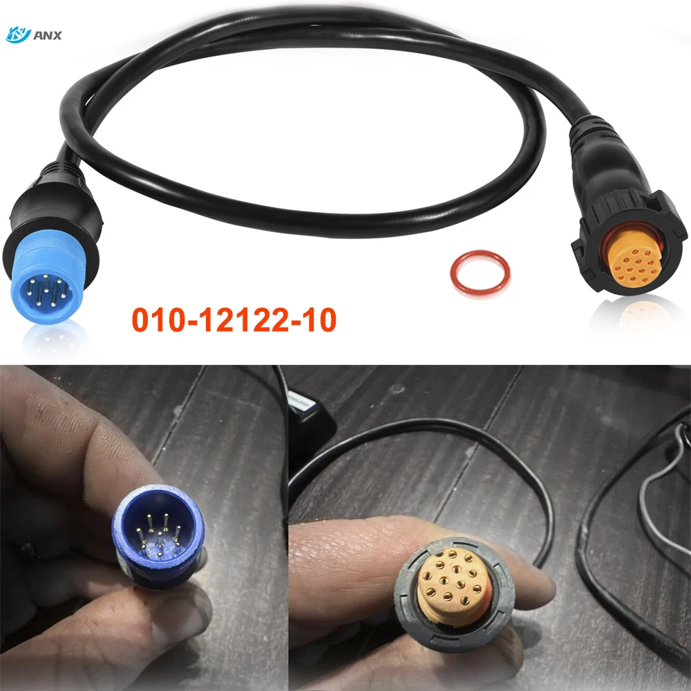 010-12122-10 8-Pins Xdcr to 12-Pin Sounder Adapter XID for Connecting 8-Pin Transducers with XID to 12-Pin Sonar Marine Devices
010-12122-10 8-Pins Xdcr to 12-Pin Sounder Adapter XID for Connecting 8-Pin Transducers with XID to 12-Pin Sonar Marine Devices