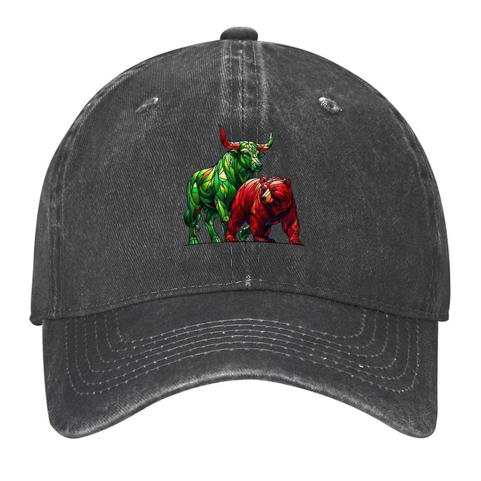 Stained Glass Green Bull and Red Bear Baseball Cap Trucker Cap Hat Luxury Brand Ball Cap Icon Women Hats Men's
Stained Glass Green Bull and Red Bear Baseball Cap Trucker Cap Hat Luxury Brand Ball Cap Icon Women Hats Men's