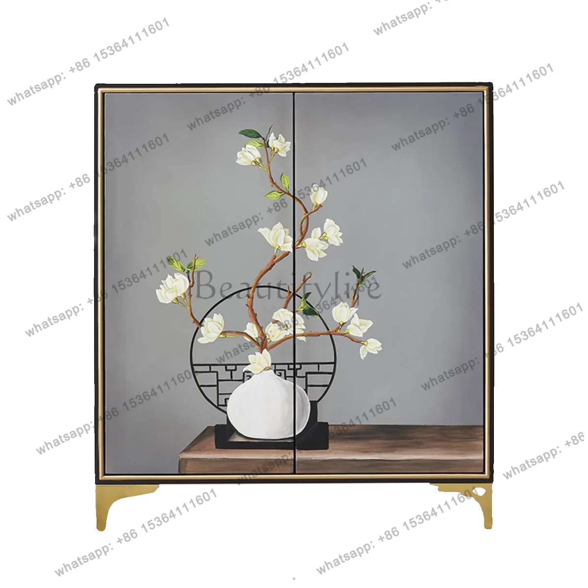 Neoclassical painted multi-functional entrance cabinet entry American foyer small storage cabinet
Neoclassical painted multi-functional entrance cabinet entry American foyer small storage cabinet