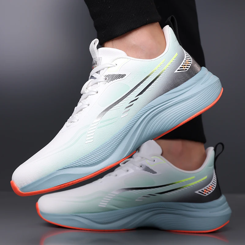 2025 Новые мужские кожаные спортивные туфли на противоскользящей и износостойкой подошве, удобные кроссовки, мужская дышащая спортивная обувь
2025 Новые мужские кожаные спортивные туфли на противоскользящей и износостойкой подошве, удобные кроссовки, мужская дышащая спортивная обувь