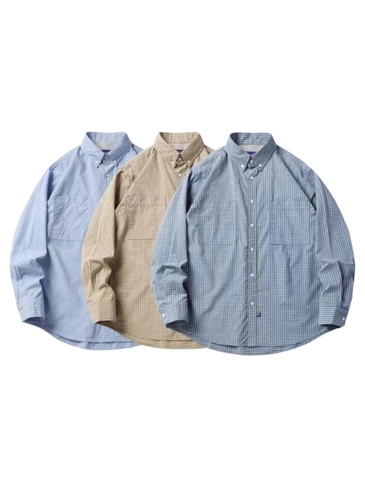 Свободный крой, японский Sle Long Sve Plaid irt из чистого хлопка, повседневная фиолетовая этикетка и мужская осенне-весенняя мода
Свободный крой, японский Sle Long Sve Plaid irt из чистого хлопка, повседневная фиолетовая этикетка и мужская осенне-весенняя мода