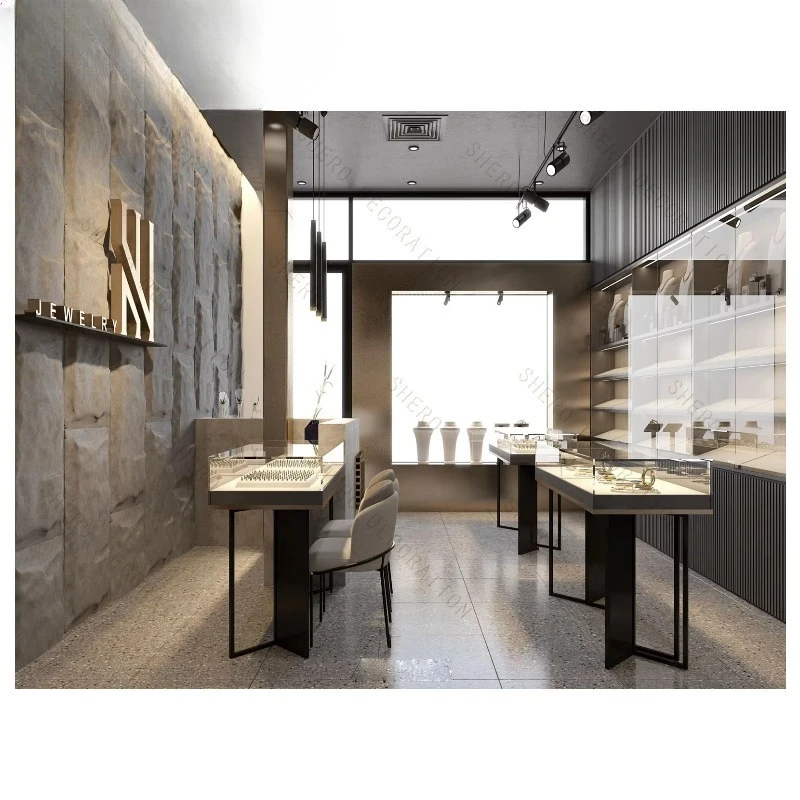 One-stop service glass jewelry display cabinet display cabinet jewelry high-quality store
One-stop service glass jewelry display cabinet display cabinet jewelry high-quality store
