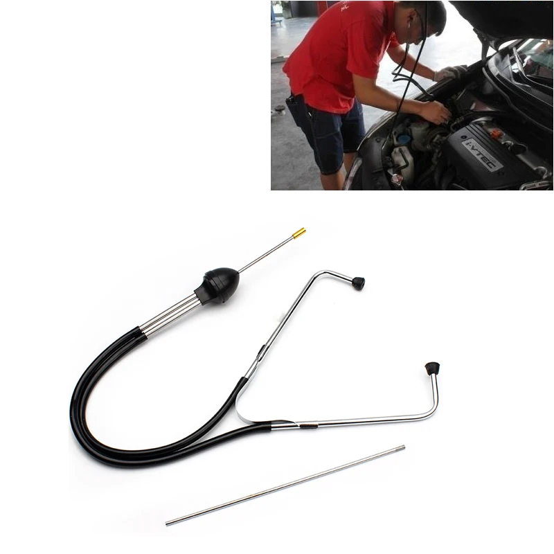 Mechanical Sonar Scope 250mm Long 80mm Short Needle Car Engine Block Diagnostic Tools Cylinder Stethoscope Sound Analyzer
Mechanical Sonar Scope 250mm Long 80mm Short Needle Car Engine Block Diagnostic Tools Cylinder Stethoscope Sound Analyzer