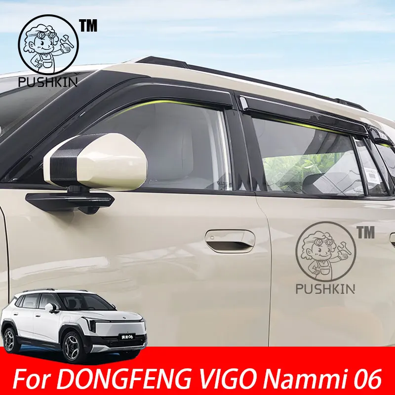 Car Side Window Deflector Window Visor Vent For DONGFENG VIGO Nammi 06 2025 Wind Shields Sun Rain Guards Awnings Shelters
Car Side Window Deflector Window Visor Vent For DONGFENG VIGO Nammi 06 2025 Wind Shields Sun Rain Guards Awnings Shelters