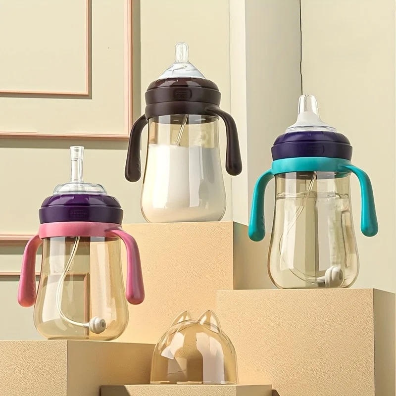 Набор детских бутылочек с ручкой и соломинкой — удобная ручка, широкий рот, герметичный и устойчивый к падению, термостойкий, доступны варианты 2 шт./1 шт.
Набор детских бутылочек с ручкой и соломинкой — удобная ручка, широкий рот, герметичный и устойчивый к падению, термостойкий, доступны варианты 2 шт./1 шт.