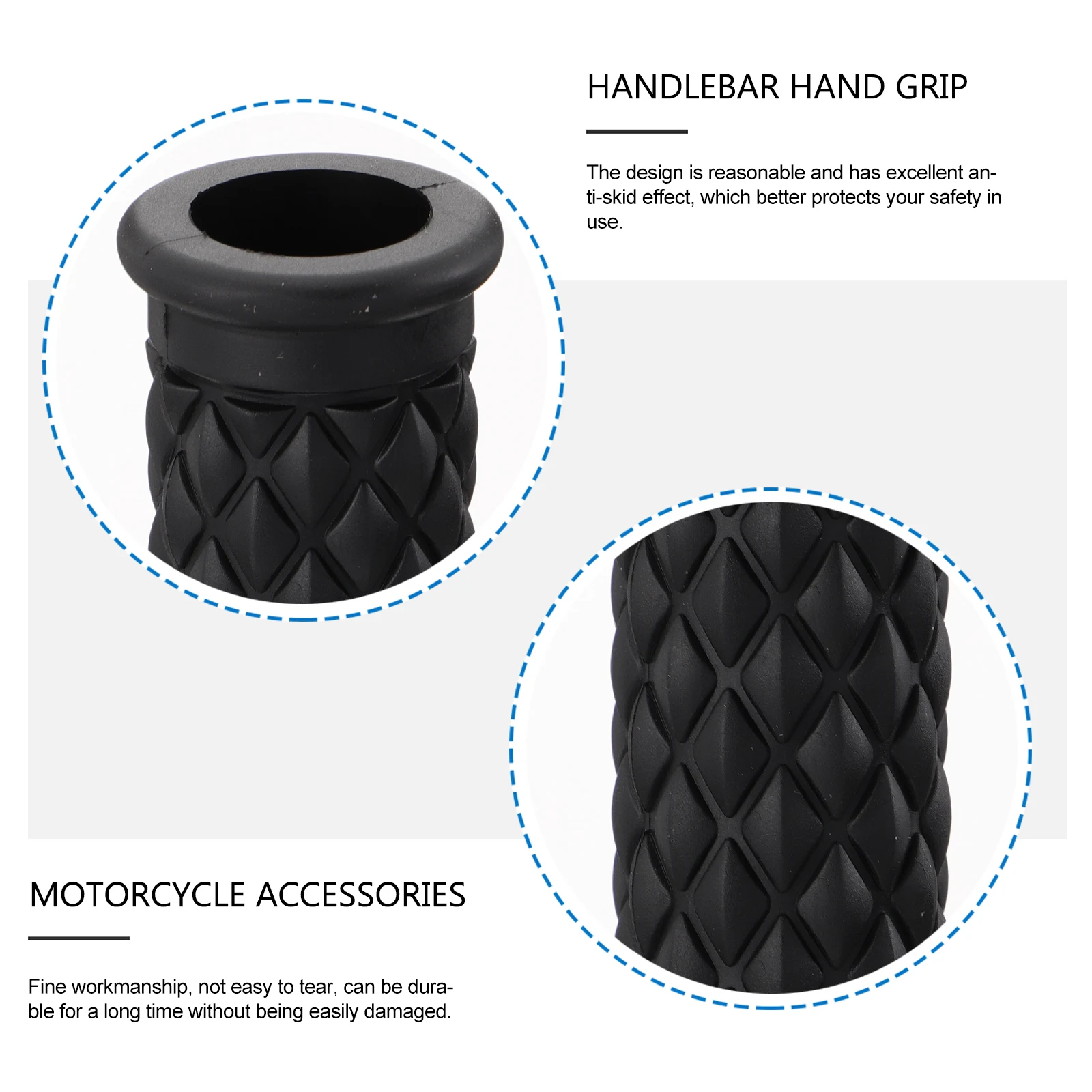 Retro Motorcycle Handlebar Grips Replaceable Rubber Hand Grips Comfortable Non-Slip Motorbike Throttle Accessories Durable
Retro Motorcycle Handlebar Grips Replaceable Rubber Hand Grips Comfortable Non-Slip Motorbike Throttle Accessories Durable