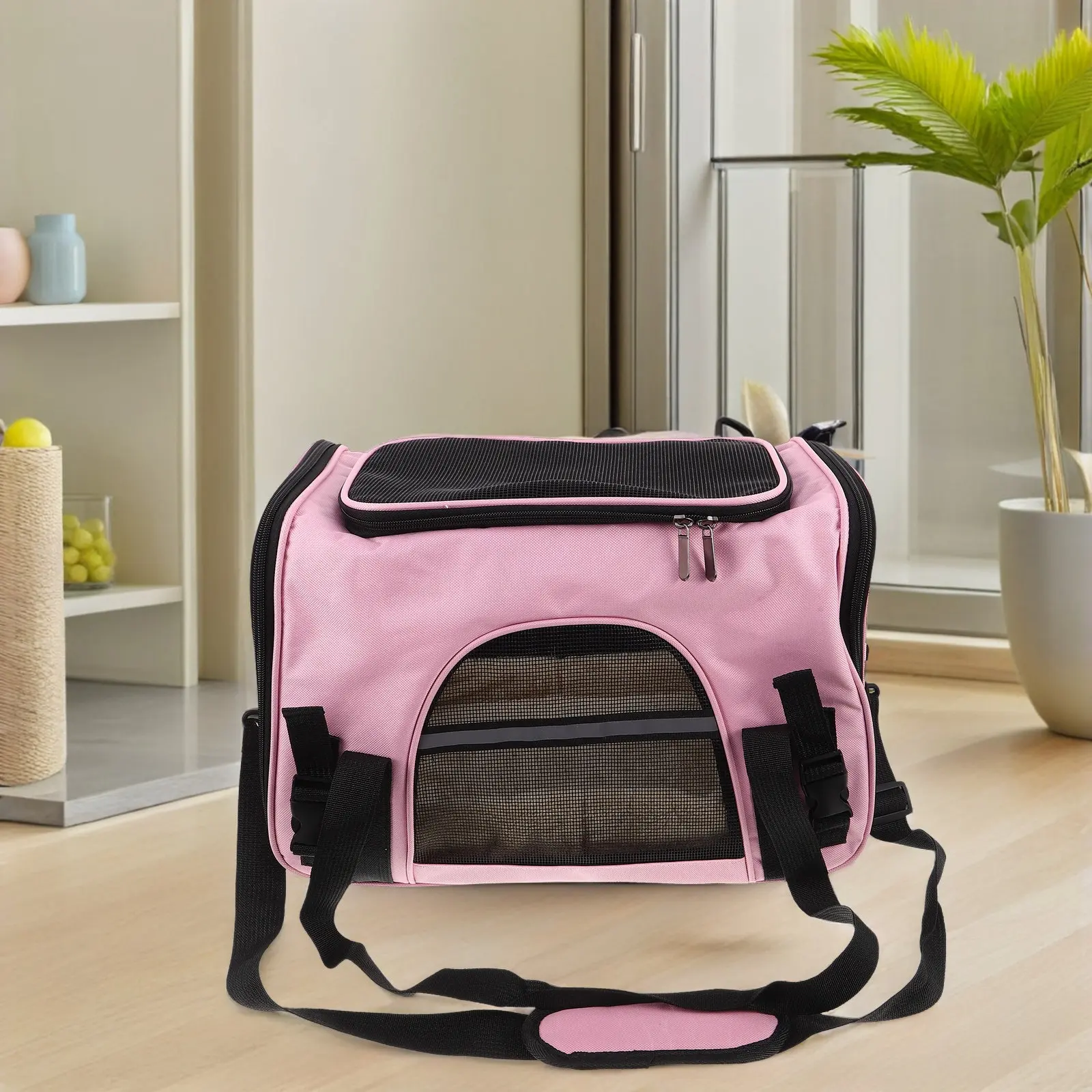 Pet Travel Bag: Foldable Lightweight Cat Carrier With Mesh Ventilation For Small Dogs Bunnies Kitten Portable Outdoor Use Pet
Pet Travel Bag: Foldable Lightweight Cat Carrier With Mesh Ventilation For Small Dogs Bunnies Kitten Portable Outdoor Use Pet