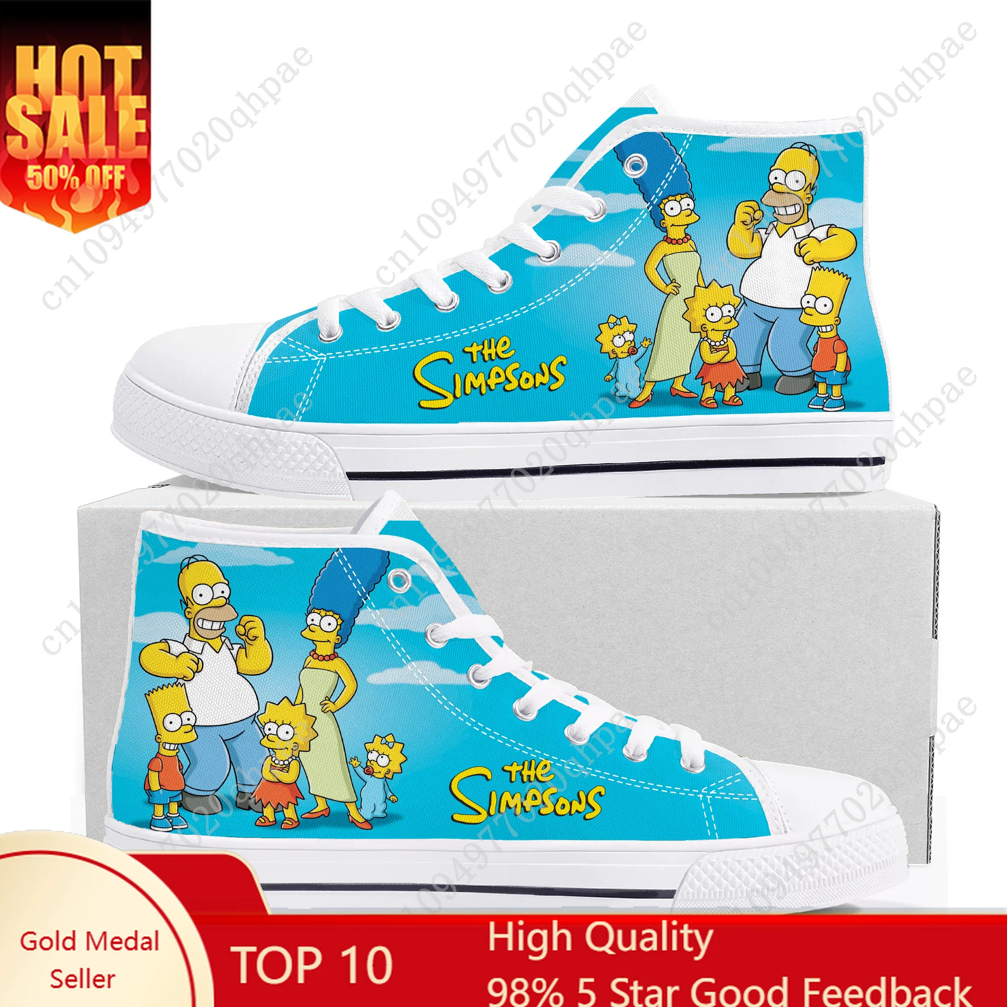 S-Simpsonss High Top Sneakers Mens Womens Teenager High Quality Canvas Sneaker 3D Print Casual Couple Shoes Personalized Shoe
S-Simpsonss High Top Sneakers Mens Womens Teenager High Quality Canvas Sneaker 3D Print Casual Couple Shoes Personalized Shoe