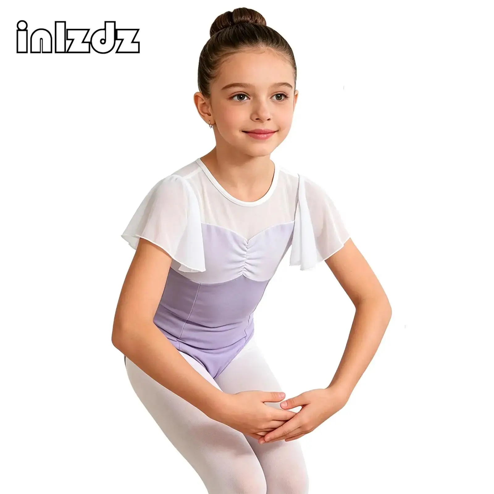 Kids Girls Ballet Leotards Gymnastics Costume Ruffle Sleeve Gymnastics Leotard Dance Bodysuit Ballet Dress Dance Training Wear
Kids Girls Ballet Leotards Gymnastics Costume Ruffle Sleeve Gymnastics Leotard Dance Bodysuit Ballet Dress Dance Training Wear