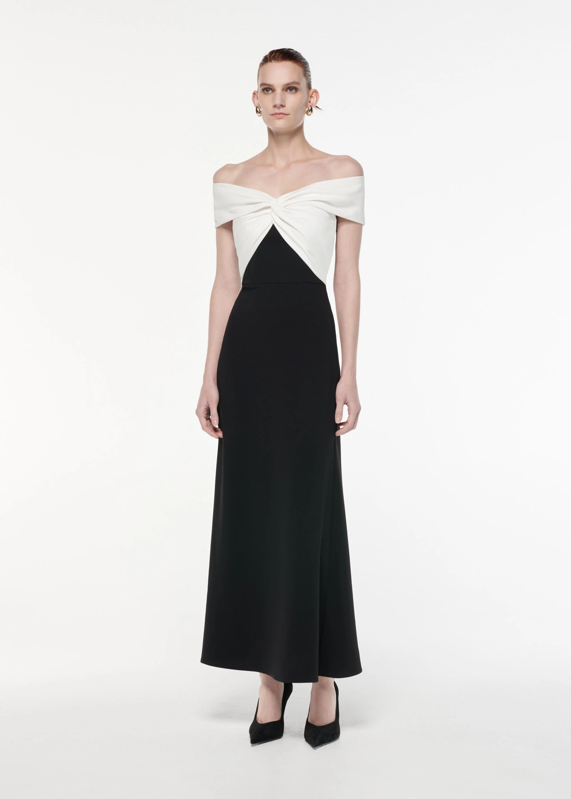 Temperament Off the Shoulder Short Sleeves Ankle Length Evening Dresses Formal A-Line Pleats Jersey Party Gowns فساتين سهرة
Temperament Off the Shoulder Short Sleeves Ankle Length Evening Dresses Formal A-Line Pleats Jersey Party Gowns فساتين سهرة