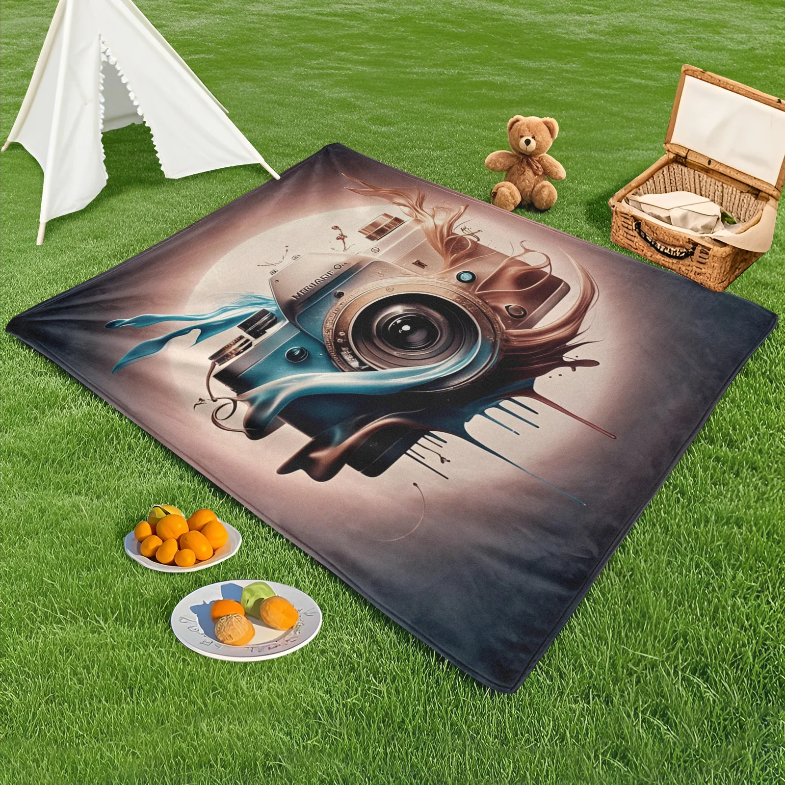 Liquid Blue And Pink Camera Design Creative Outdoor Blanket For Artistic Style Gift For Mom
Liquid Blue And Pink Camera Design Creative Outdoor Blanket For Artistic Style Gift For Mom