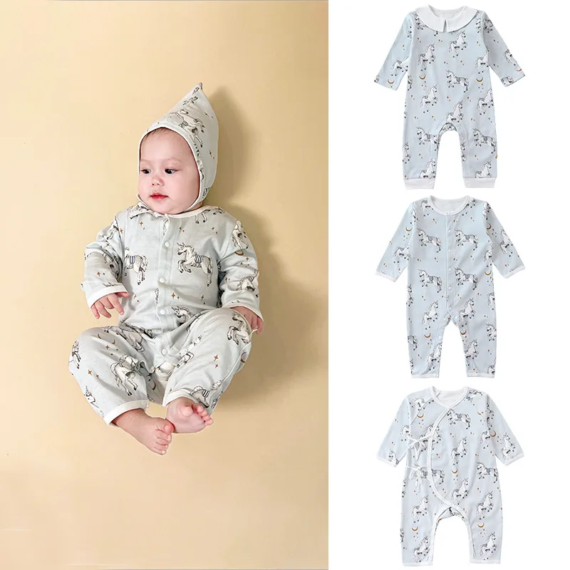 Jenny&Dave New baby jumpsuit for autumn and winter 2023, long sleeved baby crawling suit, pure cotton base underwear, newborn ju
Jenny&Dave New baby jumpsuit for autumn and winter 2023, long sleeved baby crawling suit, pure cotton base underwear, newborn ju