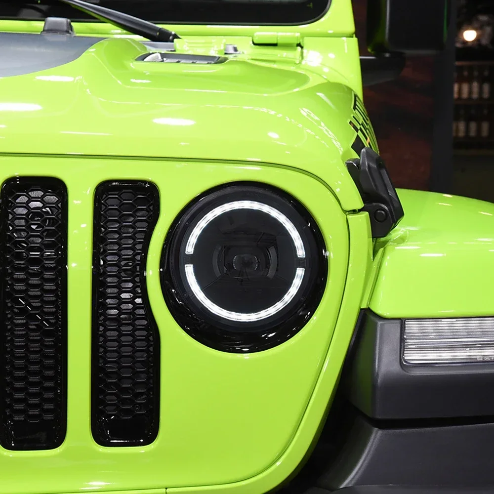Auto Headlights For Jeep Wrangler 2018-2024 Car Front Lamps Assembly Upgrade LED Daytime Light Projector Lens Tool Accessories
Auto Headlights For Jeep Wrangler 2018-2024 Car Front Lamps Assembly Upgrade LED Daytime Light Projector Lens Tool Accessories