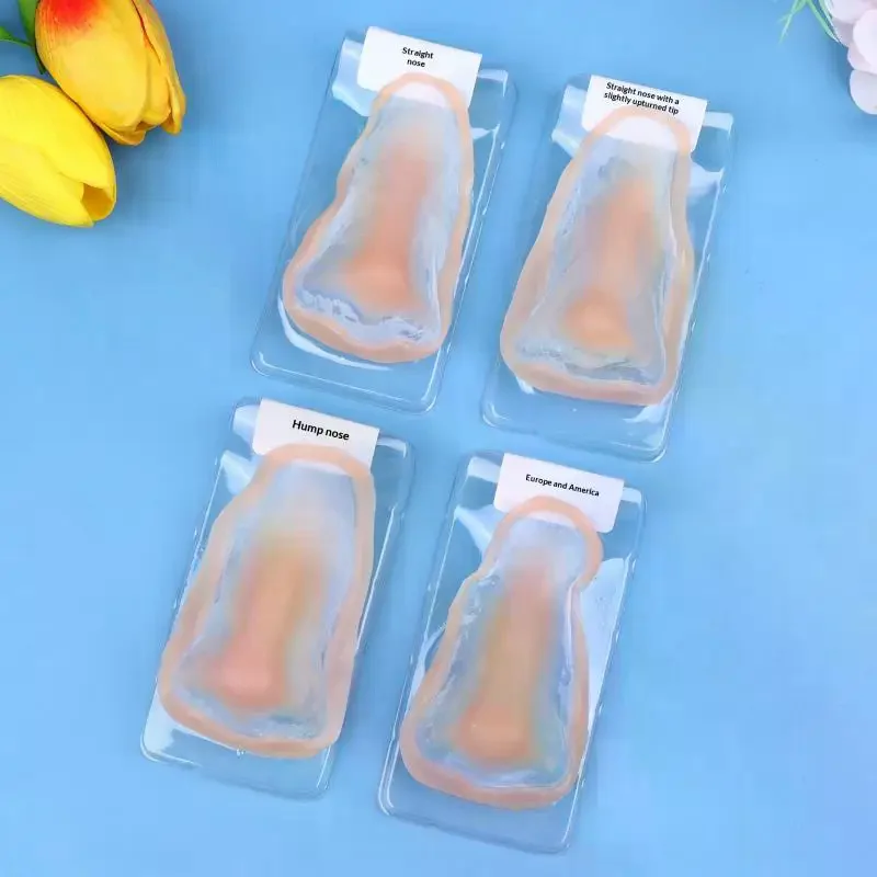 Silicone Fake Nose Professional Makeup Special Effects Skin-friendly Natural Reusable Fake Nose Cos Stage Makeup Face Prosthetic
Silicone Fake Nose Professional Makeup Special Effects Skin-friendly Natural Reusable Fake Nose Cos Stage Makeup Face Prosthetic