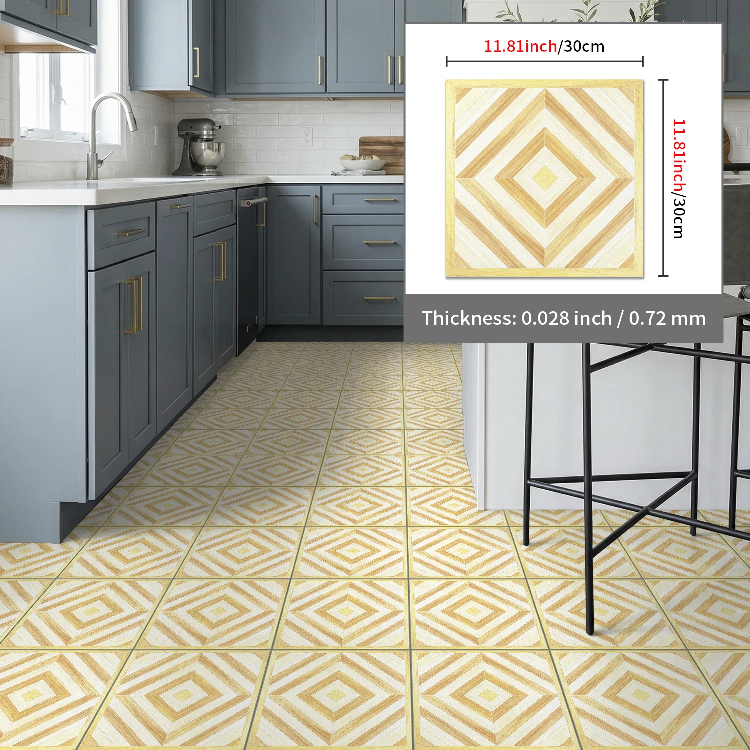 Thick matte geometric wood grain wear-resistant waterproof self-adhesive floor and wall stickers, suitable for indoor decoratio
Thick matte geometric wood grain wear-resistant waterproof self-adhesive floor and wall stickers, suitable for indoor decoratio