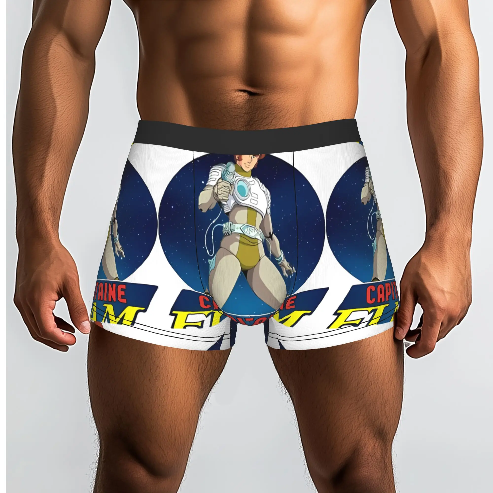 Capitaine Flam Captain Future Captain Future Underpants Homme Panties Men's Underwear Comfortable Shorts Boxer Briefs
Capitaine Flam Captain Future Captain Future Underpants Homme Panties Men's Underwear Comfortable Shorts Boxer Briefs