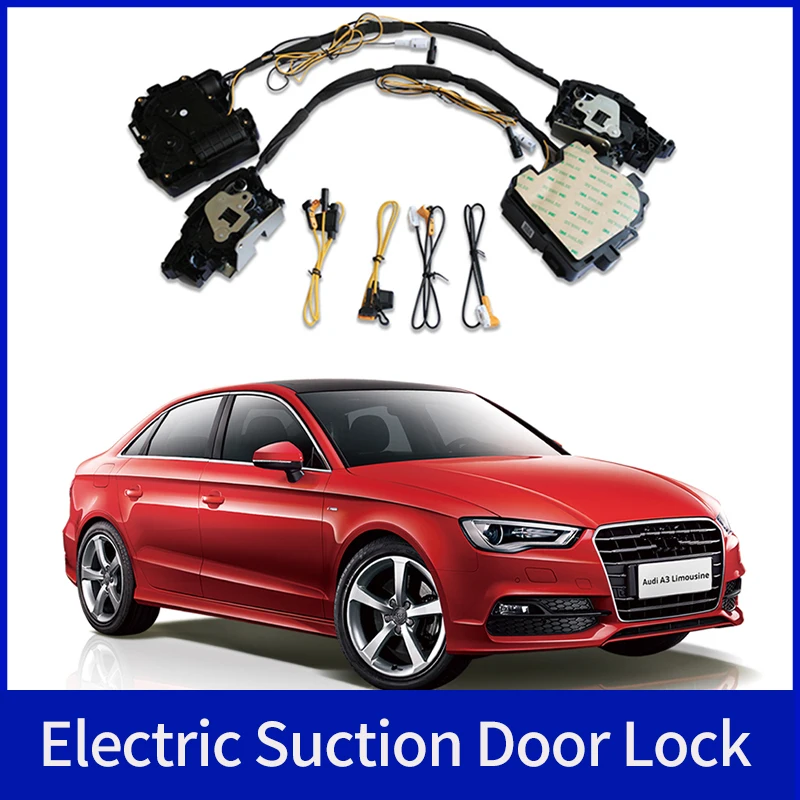 Smart Auto Electric Suction Door Lock for Audi A3 2017-2023 Automatic Soft Close Door Super Silence Car Vehicle Door
Smart Auto Electric Suction Door Lock for Audi A3 2017-2023 Automatic Soft Close Door Super Silence Car Vehicle Door