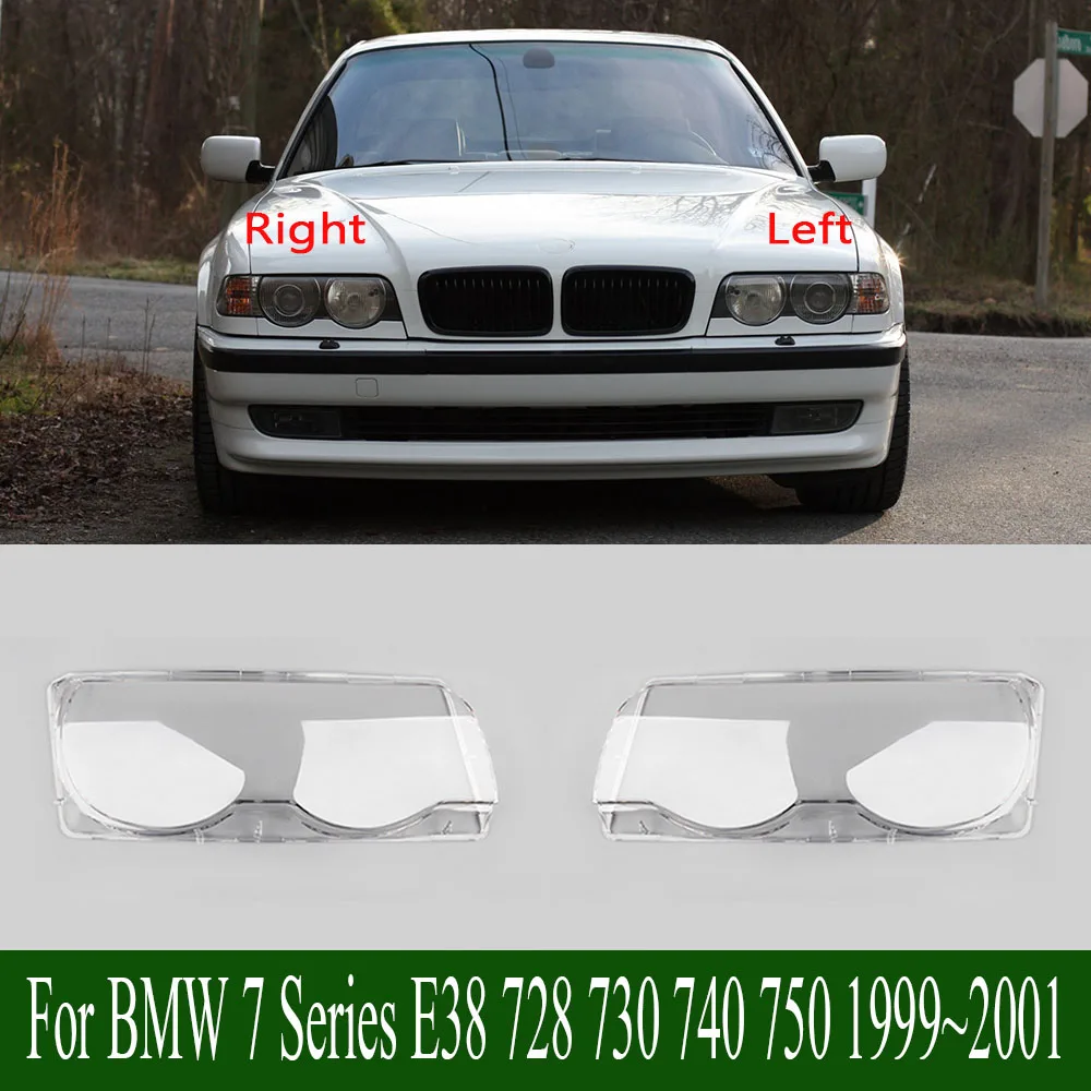 For BMW 7 Series E38 728 730 740 750 1999~2001 Headlight Cover Transparent Headlamp Shell Plexiglass Replace Original Lampshade
For BMW 7 Series E38 728 730 740 750 1999~2001 Headlight Cover Transparent Headlamp Shell Plexiglass Replace Original Lampshade