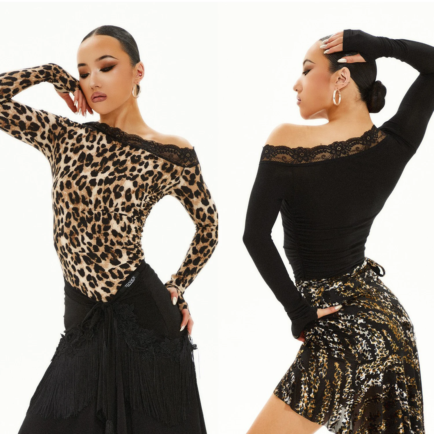 Latin Dance Tops Practice Costumes Long Sleeve Slanted Shoulder Lace Jumpsuit Practice Top Chacha Tango Samba Dance DQL10454
Latin Dance Tops Practice Costumes Long Sleeve Slanted Shoulder Lace Jumpsuit Practice Top Chacha Tango Samba Dance DQL10454