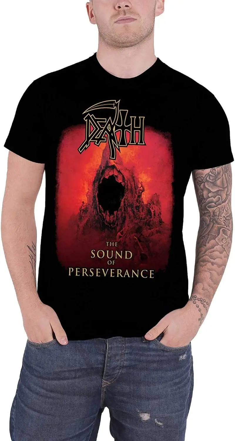 Футболка Death The Sound Of Perseverence Band Logo Официальный мужской черный размер XL
Футболка Death The Sound Of Perseverence Band Logo Официальный мужской черный размер XL