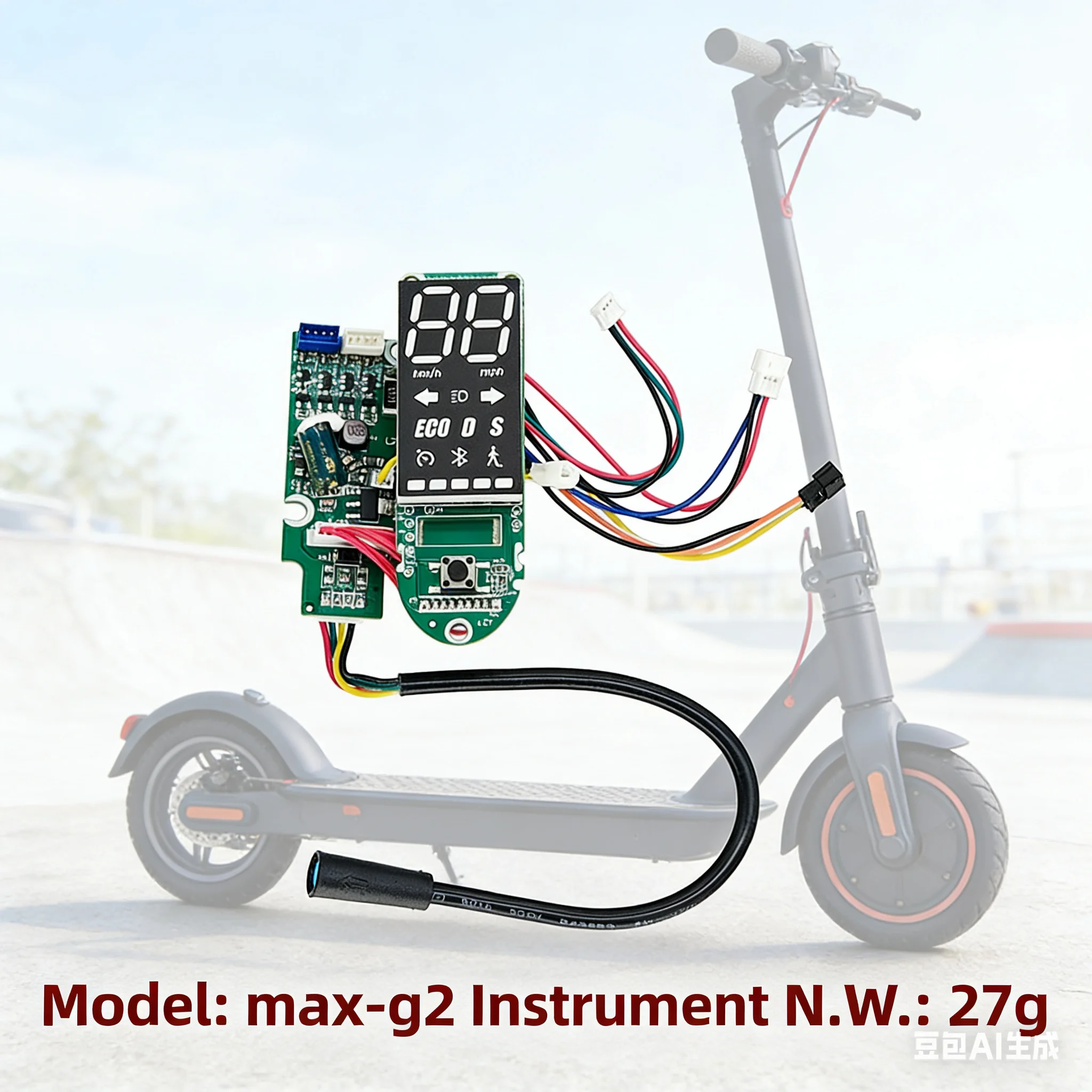 Scooter Display Screen Panel Dashboard PCB-Board Connectable App For Ninebot Max-G2 F2/F2plus/F2pro Scooter Instrument Accessory
Scooter Display Screen Panel Dashboard PCB-Board Connectable App For Ninebot Max-G2 F2/F2plus/F2pro Scooter Instrument Accessory