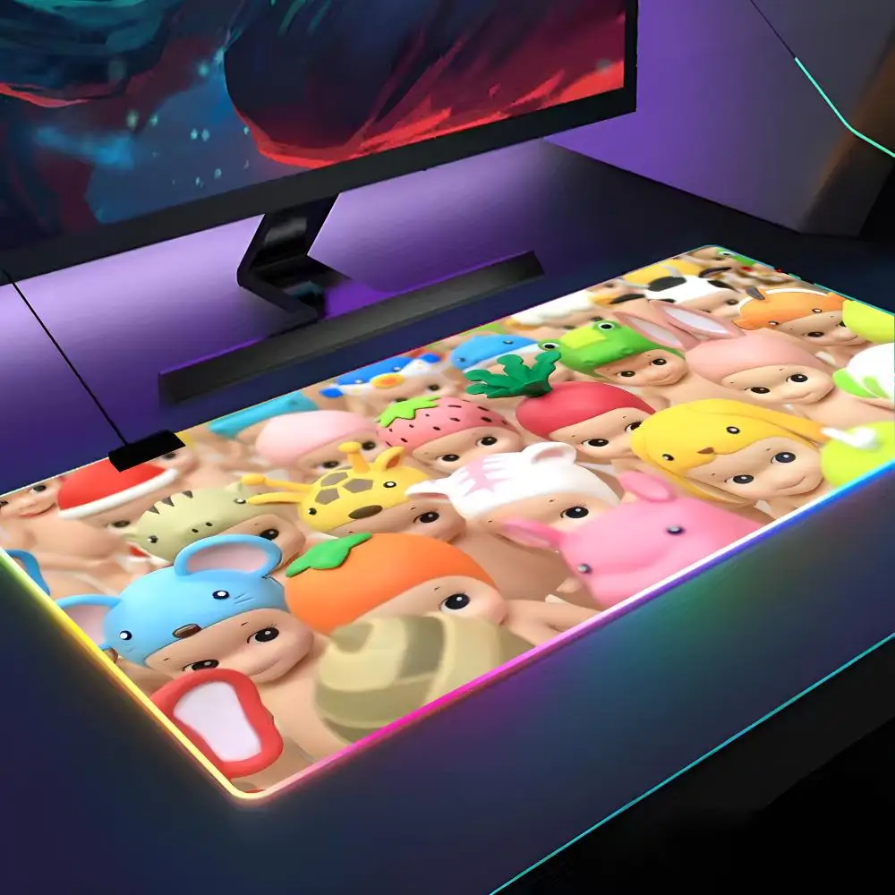 Sonny Angel Nature Art Mouse Pad RGB Backlit Mouse Pad Laptop Mouse Pad Laptop Gamer Computer Desk Gaming Accessories
Sonny Angel Nature Art Mouse Pad RGB Backlit Mouse Pad Laptop Mouse Pad Laptop Gamer Computer Desk Gaming Accessories