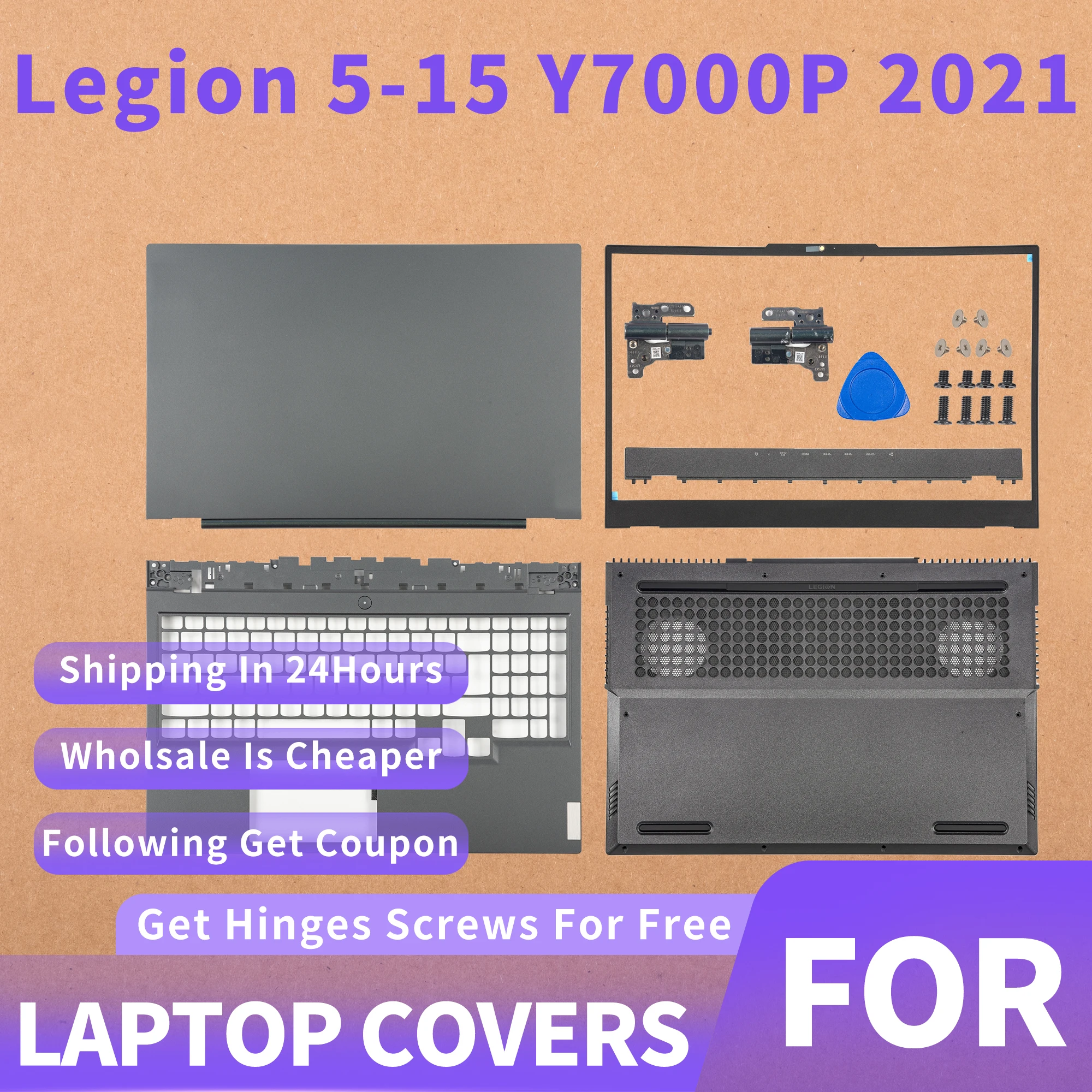 New LCD Back Cover For Screen Legion 5-15 5-15ITH6H 15ITH6 15ACH6H 15ACH6 15ACH6A Bezel Palmrest Bottom HingeCover Y7000P 2021
New LCD Back Cover For Screen Legion 5-15 5-15ITH6H 15ITH6 15ACH6H 15ACH6 15ACH6A Bezel Palmrest Bottom HingeCover Y7000P 2021