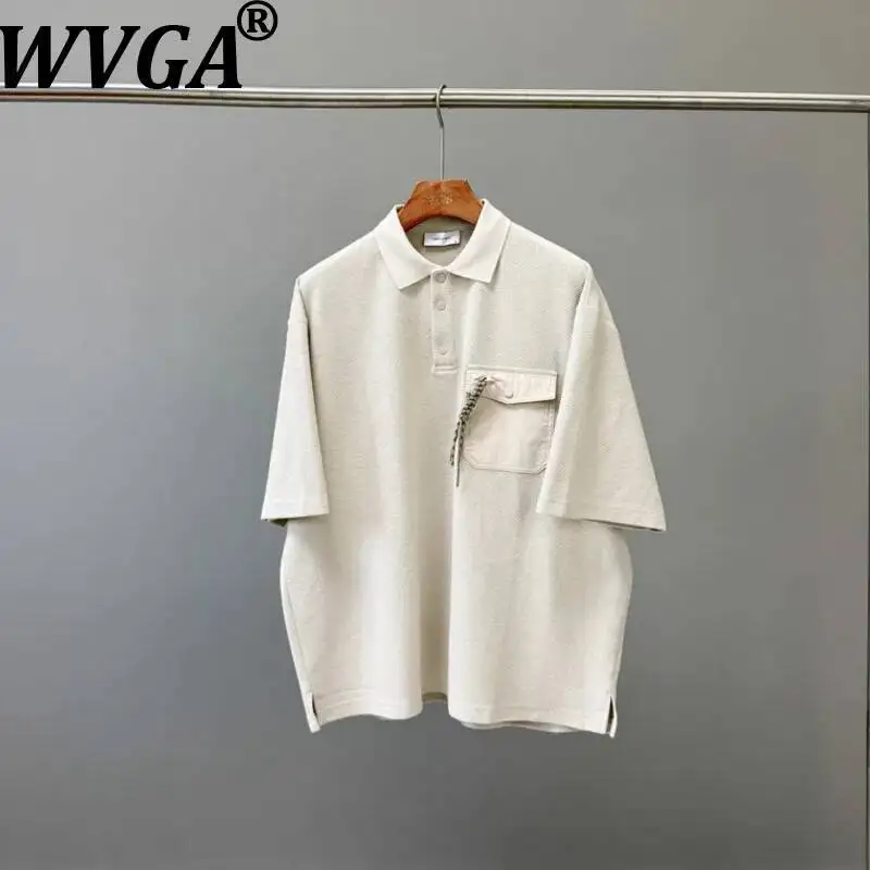 WVGA Summer New Men's Urban Safari Style Collared Trendy Short Sleeved Shirt Niche Chic Casual Heavyweight Loose Tops Ins W24967
WVGA Summer New Men's Urban Safari Style Collared Trendy Short Sleeved Shirt Niche Chic Casual Heavyweight Loose Tops Ins W24967