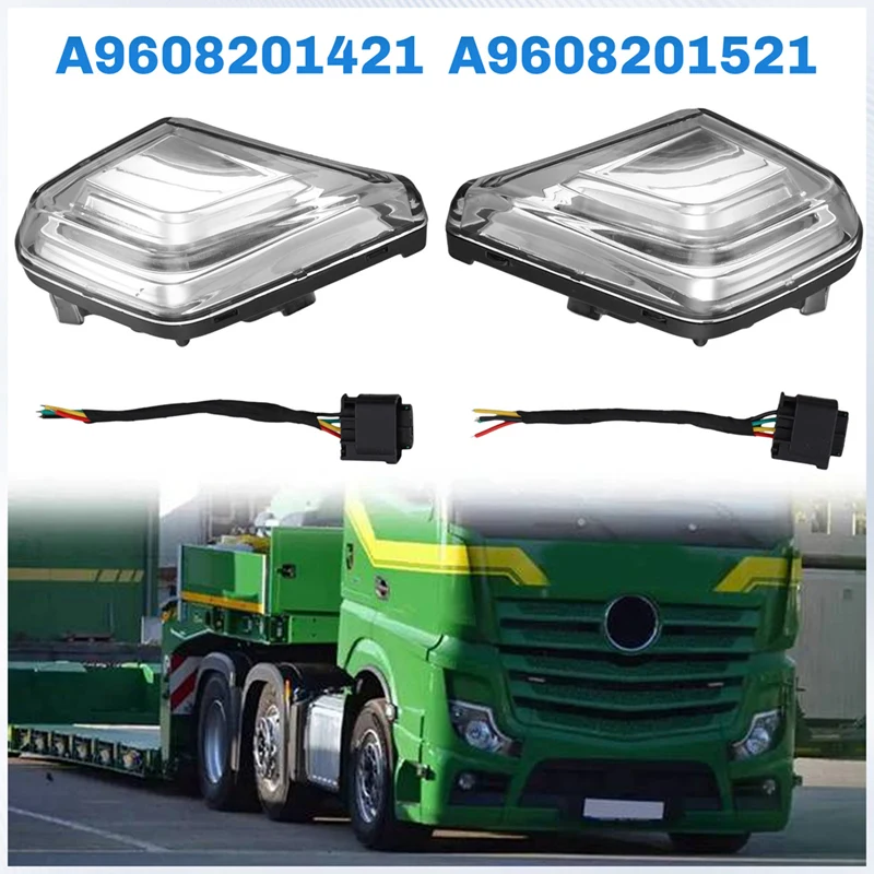 1Set Truck Led Side Lamp Corner Lamp Signal Light For Mercedes Benz Actros MP5 9608201421 9608201521
1Set Truck Led Side Lamp Corner Lamp Signal Light For Mercedes Benz Actros MP5 9608201421 9608201521