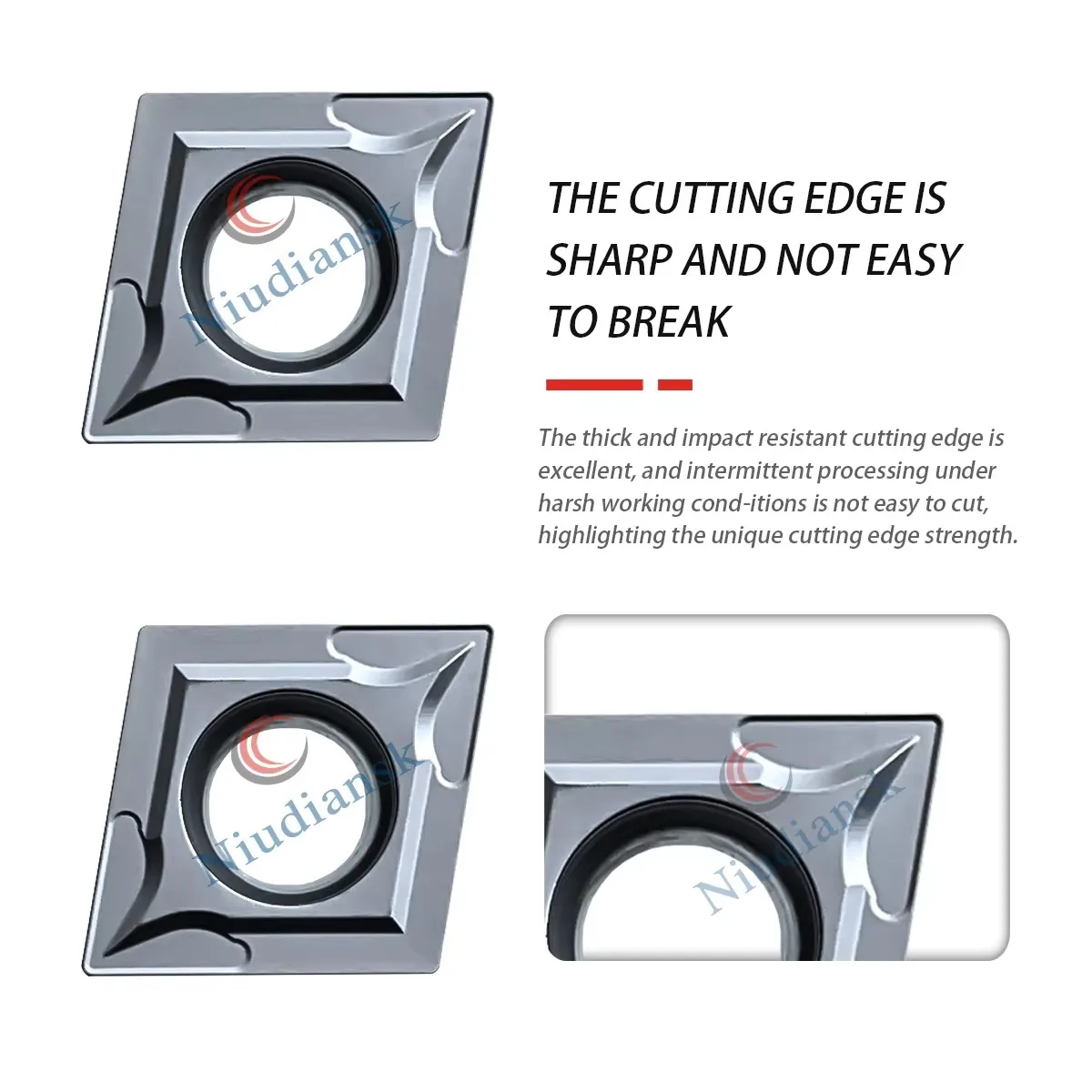 CCMT Series DESKAR Numerical Control Lathe Rhomb Outer Circle Inner Hole Boring Insert CCMT060204/08/09T304/08/120404/08 LF6018S
CCMT Series DESKAR Numerical Control Lathe Rhomb Outer Circle Inner Hole Boring Insert CCMT060204/08/09T304/08/120404/08 LF6018S