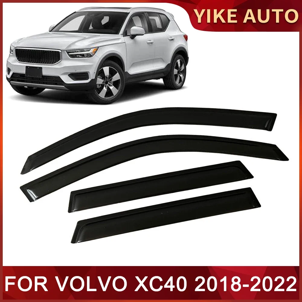 Оконный козырек для VOLVO XC40 2018-2022, дверной козырек с защитой от ветра, солнца, дождя, боковые окна, ветровые дефлекторы, автозапчасти
Оконный козырек для VOLVO XC40 2018-2022, дверной козырек с защитой от ветра, солнца, дождя, боковые окна, ветровые дефлекторы, автозапчасти