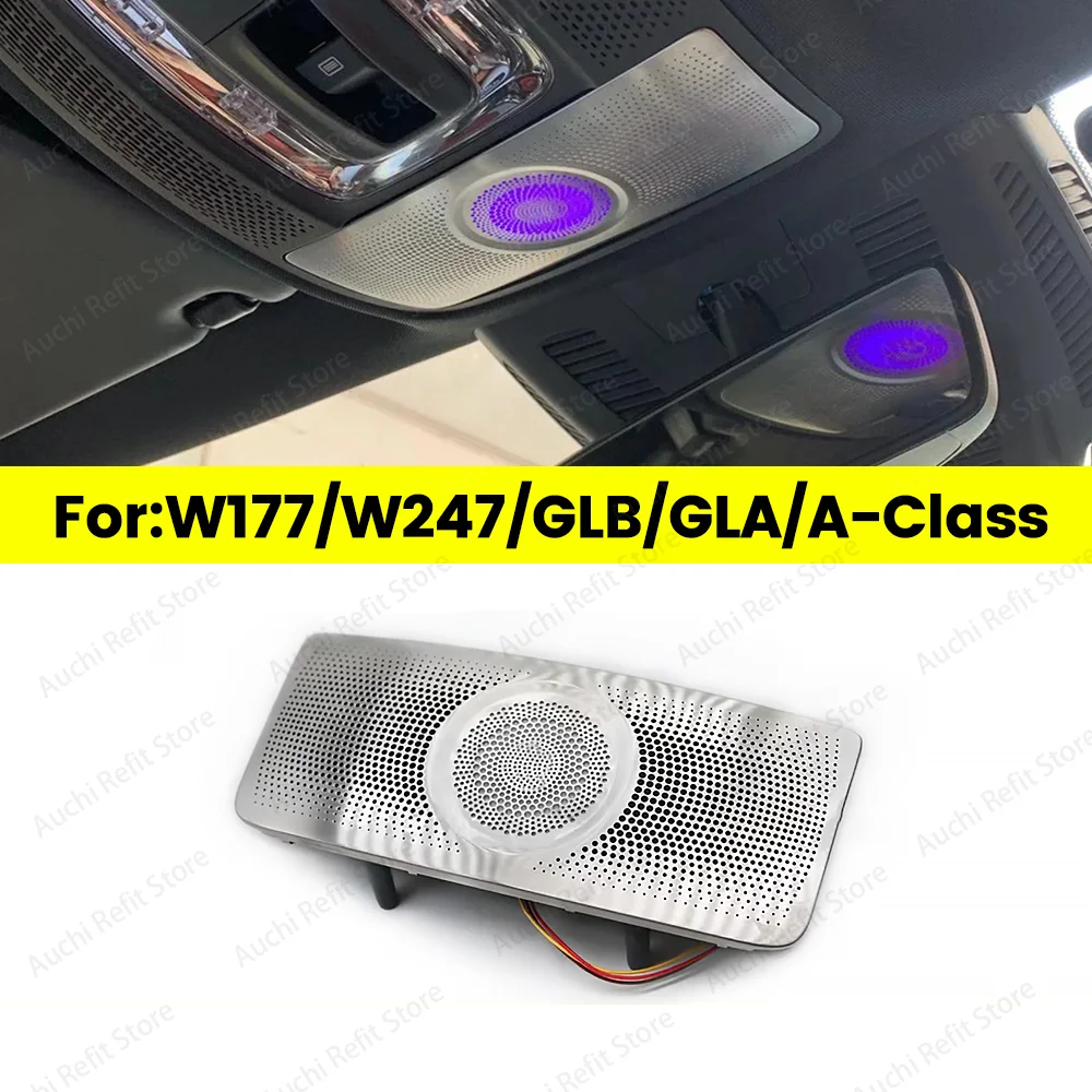 64 Colours Glasses Case LED Speaker Reading Light Surround Horn Ambient Light For Mercedes Benz W177 W247 W118 GLB GLA A B Clas
64 Colours Glasses Case LED Speaker Reading Light Surround Horn Ambient Light For Mercedes Benz W177 W247 W118 GLB GLA A B Clas