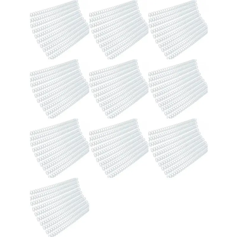 200Pcs Plastic 30-Hole Loose Leaf Binders Ring Combs 85 Sheets Capacity For DIY Notebook Album Transparent
200Pcs Plastic 30-Hole Loose Leaf Binders Ring Combs 85 Sheets Capacity For DIY Notebook Album Transparent