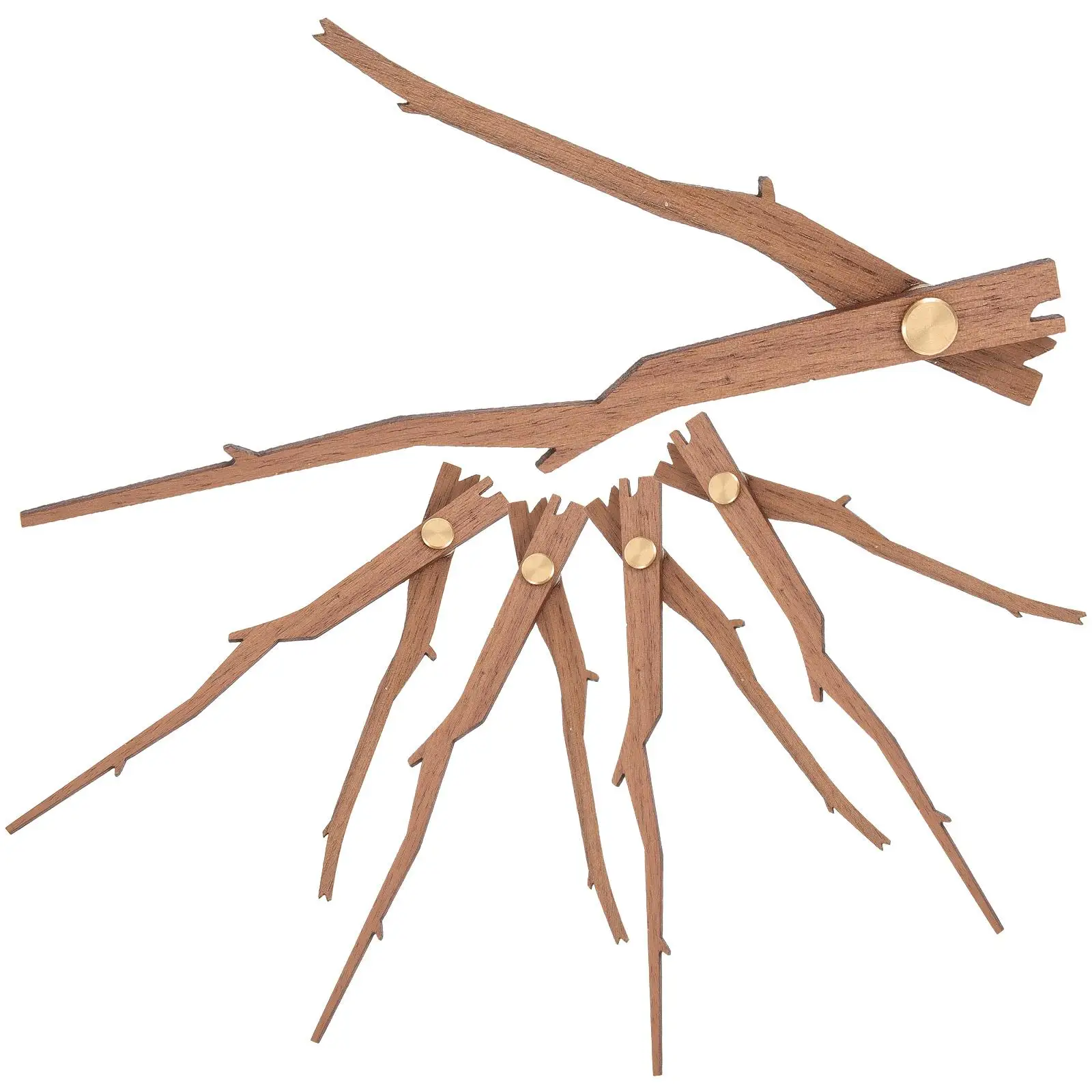 5Pcs Wooden Clock Hands 12Inch Craft Brass Replacement Pointers For Wall Clock Kits Accessories Sturdy
5Pcs Wooden Clock Hands 12Inch Craft Brass Replacement Pointers For Wall Clock Kits Accessories Sturdy