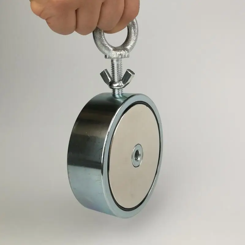 Super Strong 500KG Two side N52 Magnet Ring Bigger Power Magnet Salvage Magnets Fishing Magnet Strong Magnetic Material
Super Strong 500KG Two side N52 Magnet Ring Bigger Power Magnet Salvage Magnets Fishing Magnet Strong Magnetic Material