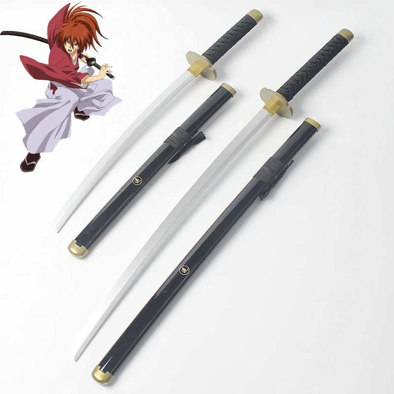 Himura Kenshin Katana Cosplay Sword Anime Rurouni Kenshin Sheathed Samurai KnifeTraining Wooden Swords Weapons Props for Kid Toy
Himura Kenshin Katana Cosplay Sword Anime Rurouni Kenshin Sheathed Samurai KnifeTraining Wooden Swords Weapons Props for Kid Toy