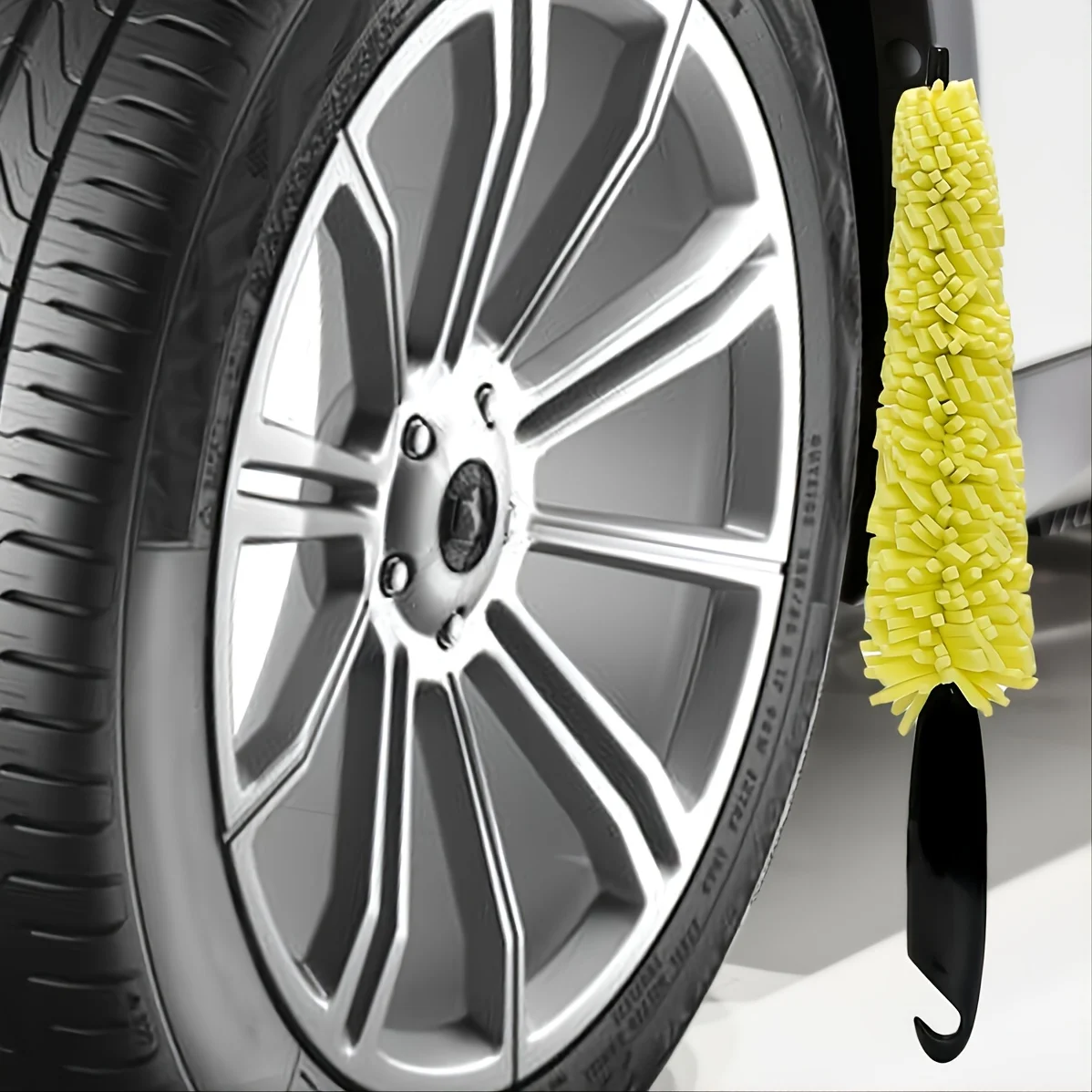 1pcs Effortlessly Clean Your Car Wheels with this Tire Rim Cleaning Tool
1pcs Effortlessly Clean Your Car Wheels with this Tire Rim Cleaning Tool