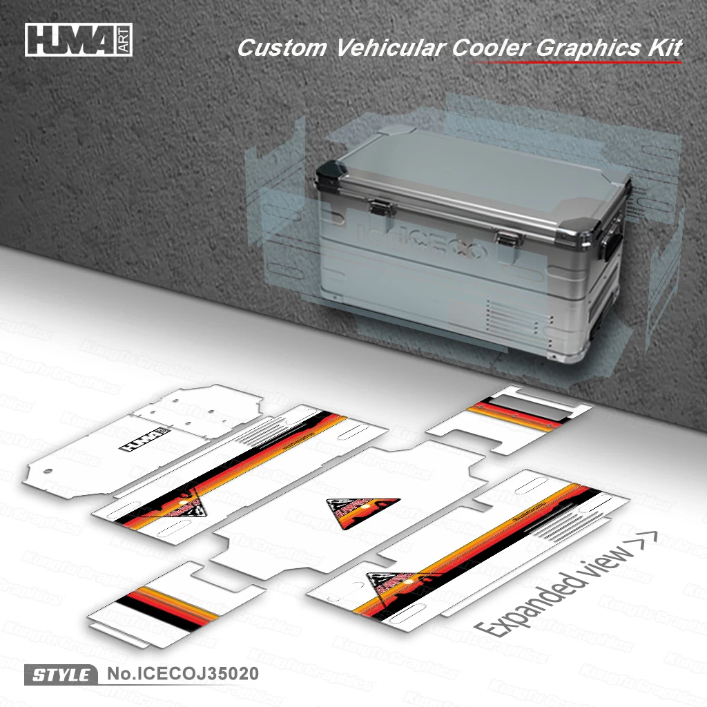 KUNGFU GRAPHICS Sticker Kit Wrapping for ICECO J35/APL35 Portable Fridge Freezer Cooler Refrigerator decals, ICECOJ35020
KUNGFU GRAPHICS Sticker Kit Wrapping for ICECO J35/APL35 Portable Fridge Freezer Cooler Refrigerator decals, ICECOJ35020