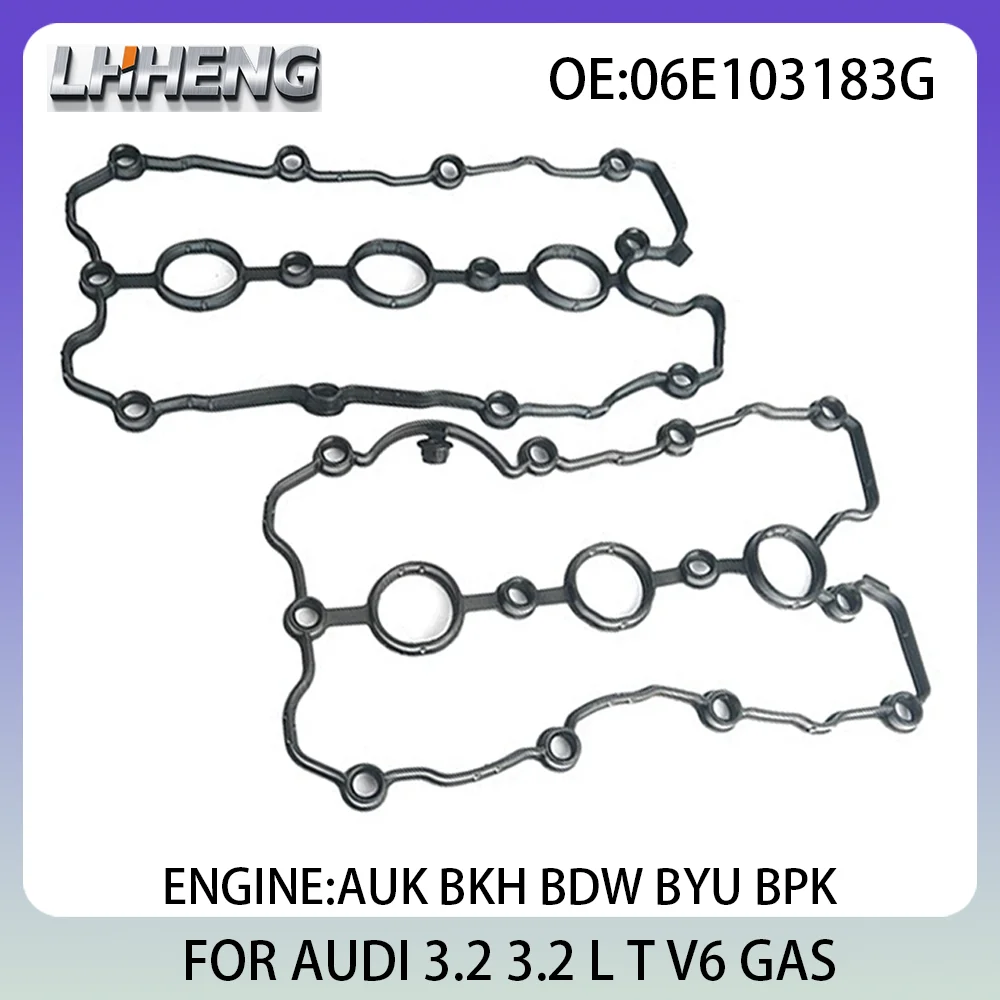 Engine Valve Cover Cylinder Gasket For AUDI A4 A6 A8 06E103183G 06E103483G 11106000 AUK BKH BDW BYU BPK 3.2L 3.2 L T V6 04-10
Engine Valve Cover Cylinder Gasket For AUDI A4 A6 A8 06E103183G 06E103483G 11106000 AUK BKH BDW BYU BPK 3.2L 3.2 L T V6 04-10