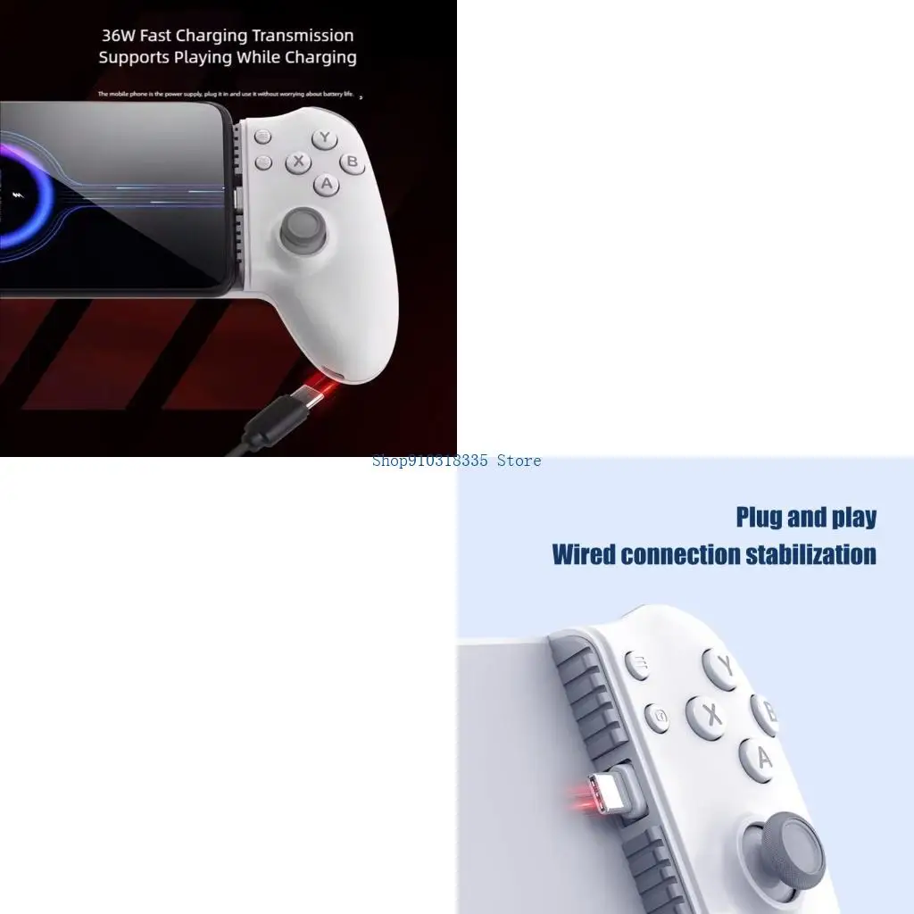 MS3 Bluetooth-compatible Stretch Gamepad Type C Wireless Gaming Controller
MS3 Bluetooth-compatible Stretch Gamepad Type C Wireless Gaming Controller