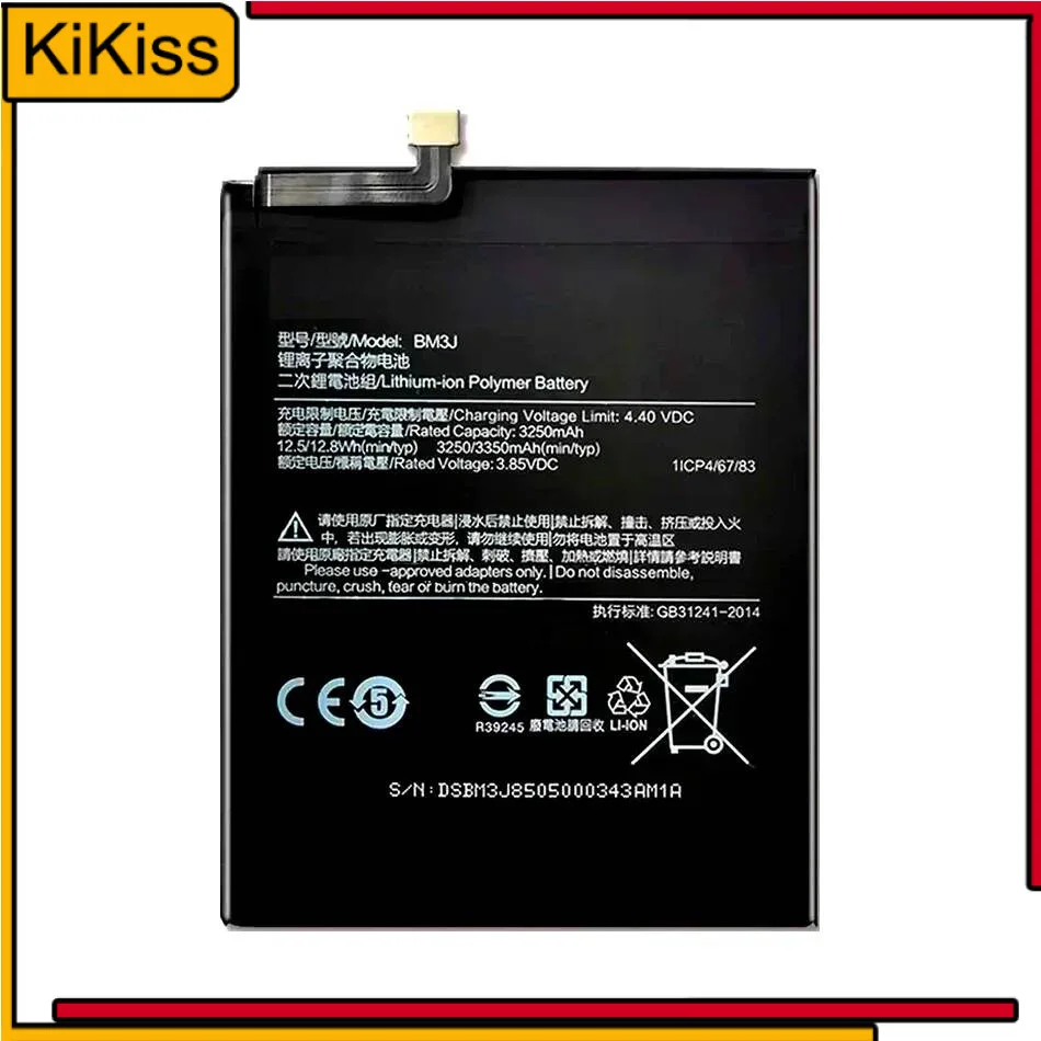 3350Mah For Xiaomi 8 Lite MI8 Good Low-Temperature Performance Mobile Phone Battery BM3J
3350Mah For Xiaomi 8 Lite MI8 Good Low-Temperature Performance Mobile Phone Battery BM3J