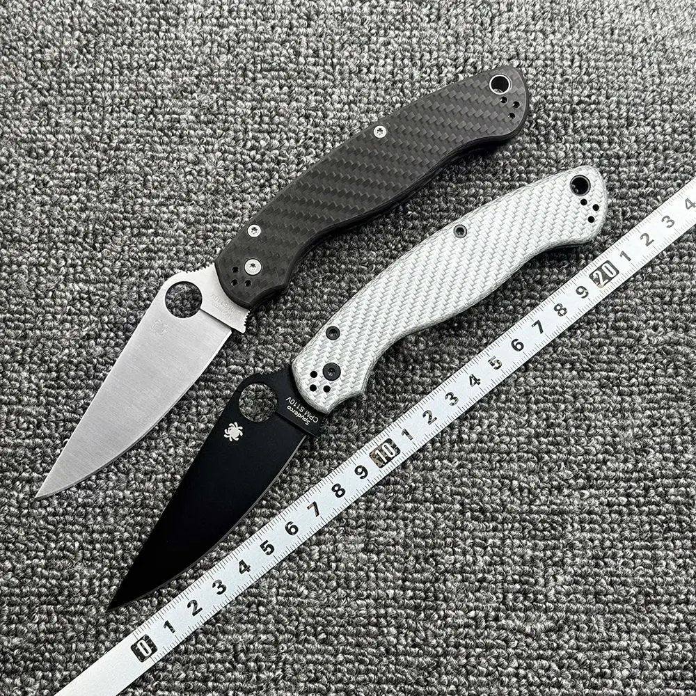 C36 Carbon Fiber Handle Folding Knife Outdoor Camping Self Defense High Hardness Pocket EDC Tool Knife
C36 Carbon Fiber Handle Folding Knife Outdoor Camping Self Defense High Hardness Pocket EDC Tool Knife