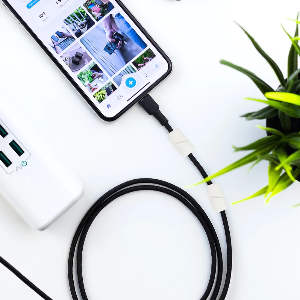 10pcs Cable Management Clip Desk ganizer Nightst Clips Silicone Prevent Tangling Save Space Cord ganizer Ethernet 
10pcs Cable Management Clip Desk ganizer Nightst Clips Silicone Prevent Tangling Save Space Cord ganizer Ethernet