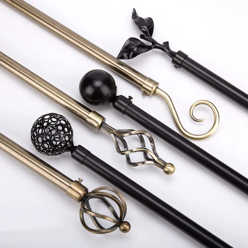 Aluminum Alloy Curtain Pole Fashion Crystal Simple Decoration Durable Single Double Curtain Track Rods Accessories Customized
Aluminum Alloy Curtain Pole Fashion Crystal Simple Decoration Durable Single Double Curtain Track Rods Accessories Customized