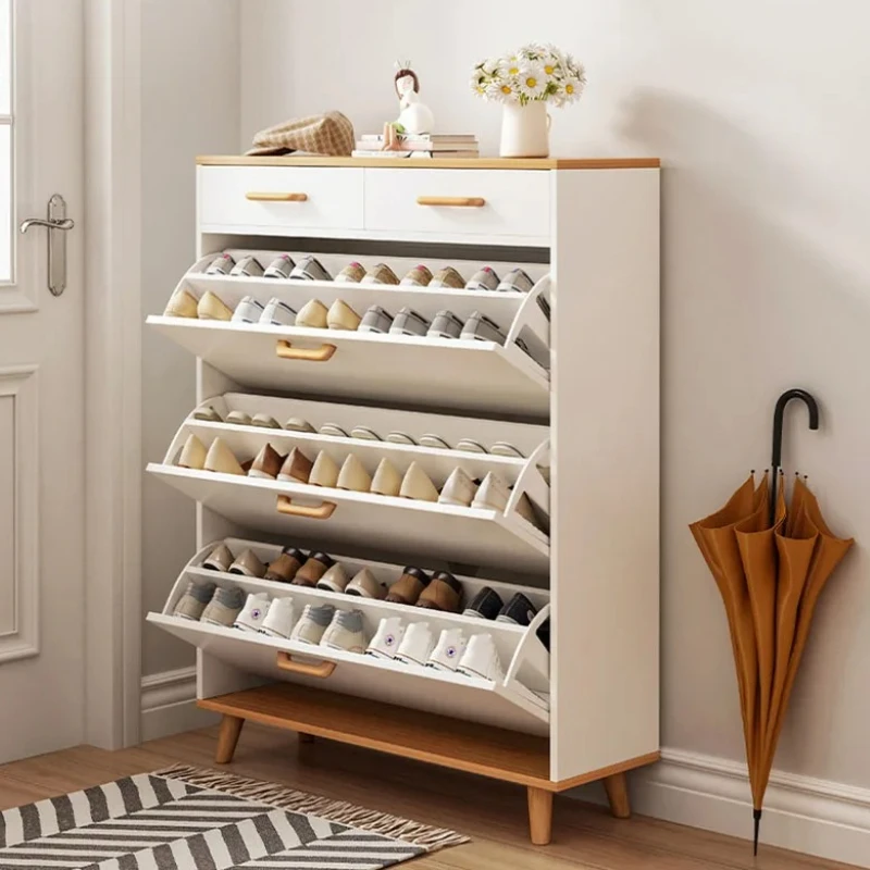 European Vertical Shoe Racks Cabinet Modern Assembled Luxury Storage Shoe Cabinet Ultra Thin Wooden Zapateros Home Furnitures
European Vertical Shoe Racks Cabinet Modern Assembled Luxury Storage Shoe Cabinet Ultra Thin Wooden Zapateros Home Furnitures