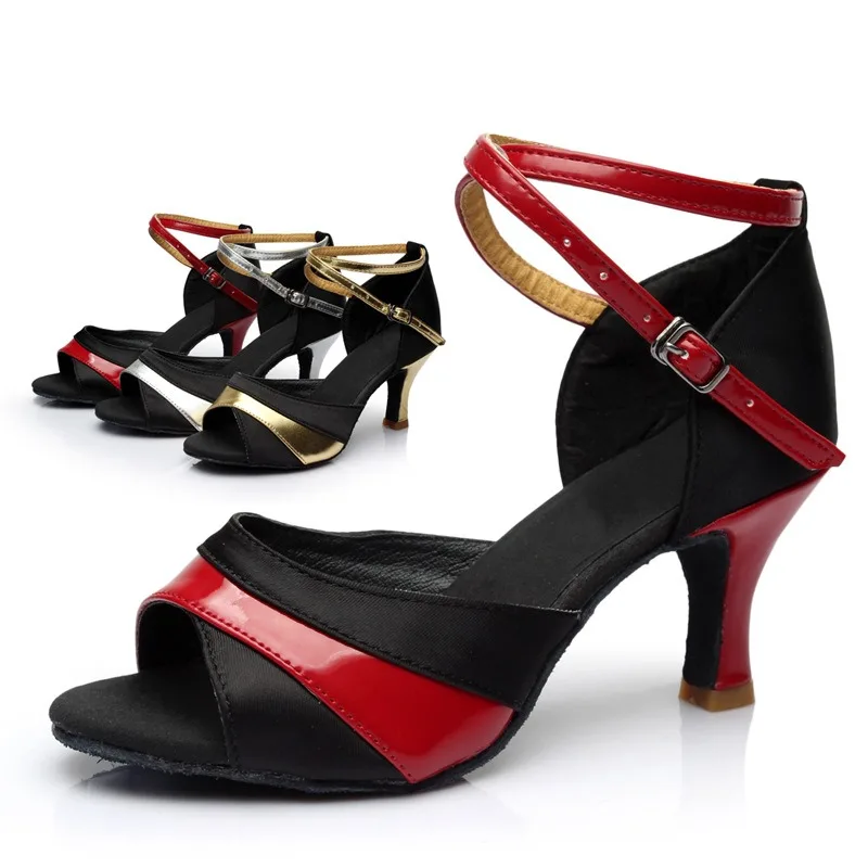 Latin dance shoes women's soft sole medium high heels cha cha social dance shoes ballet warm up
Latin dance shoes women's soft sole medium high heels cha cha social dance shoes ballet warm up