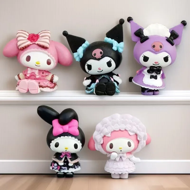 5pcs Kawaii Kuromi Melody Anime Figure 3-4cm Doll Action Figures Model Accessories Toys Gifts
5pcs Kawaii Kuromi Melody Anime Figure 3-4cm Doll Action Figures Model Accessories Toys Gifts